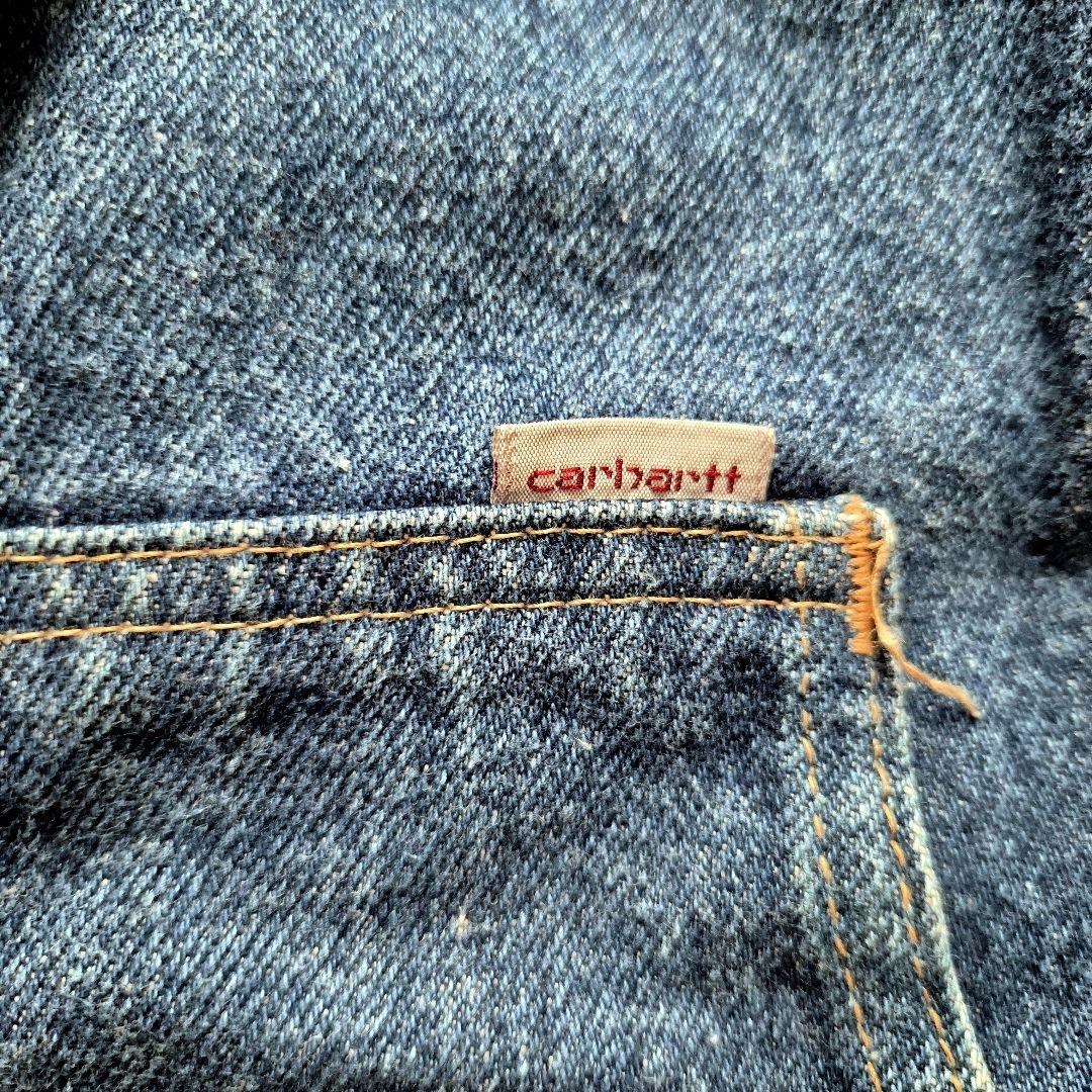 最終値下げCarhartt カーハートアクティブジャケットデニムパーカーブルゾン