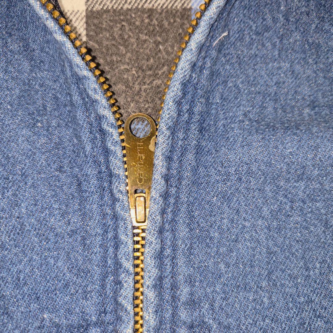 最終値下げCarhartt カーハートアクティブジャケットデニムパーカーブルゾン