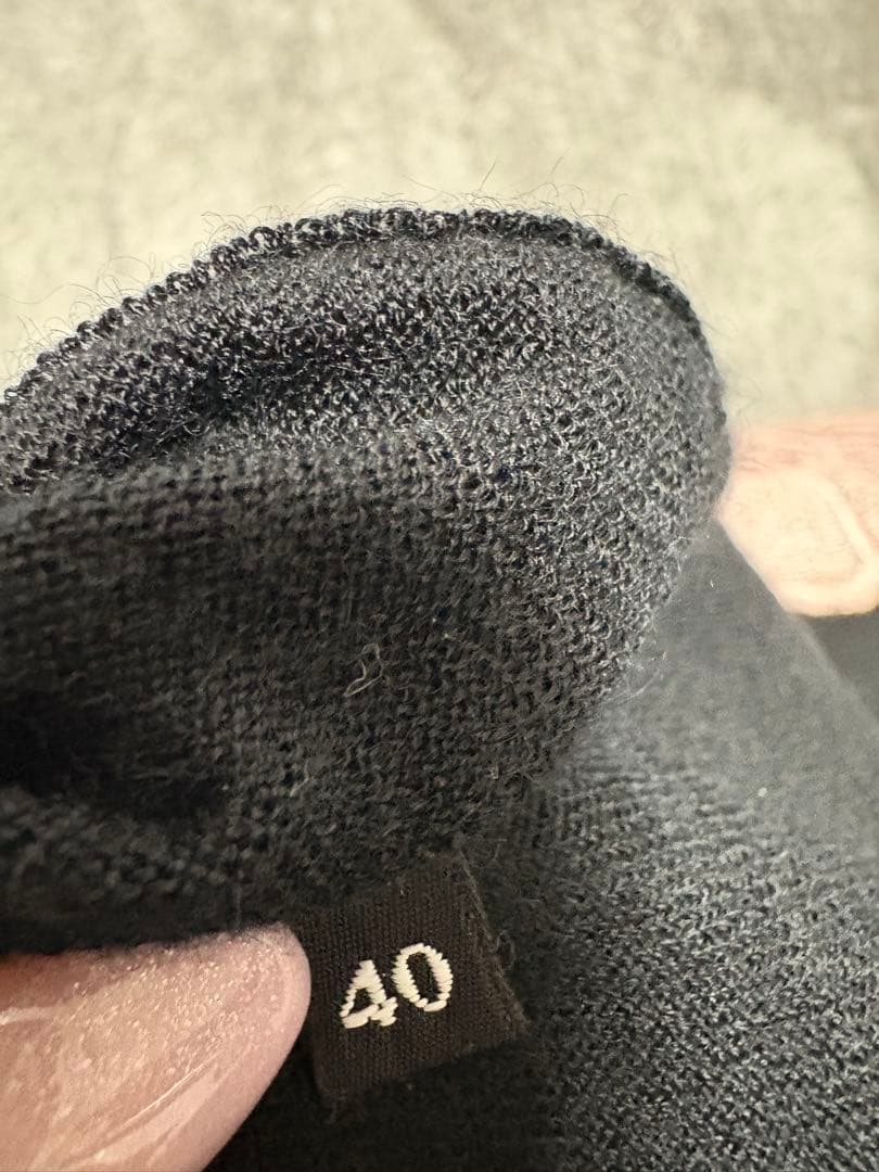 ドルチェ&ガッバーナ 黒ニットアンサンブルLサイズ