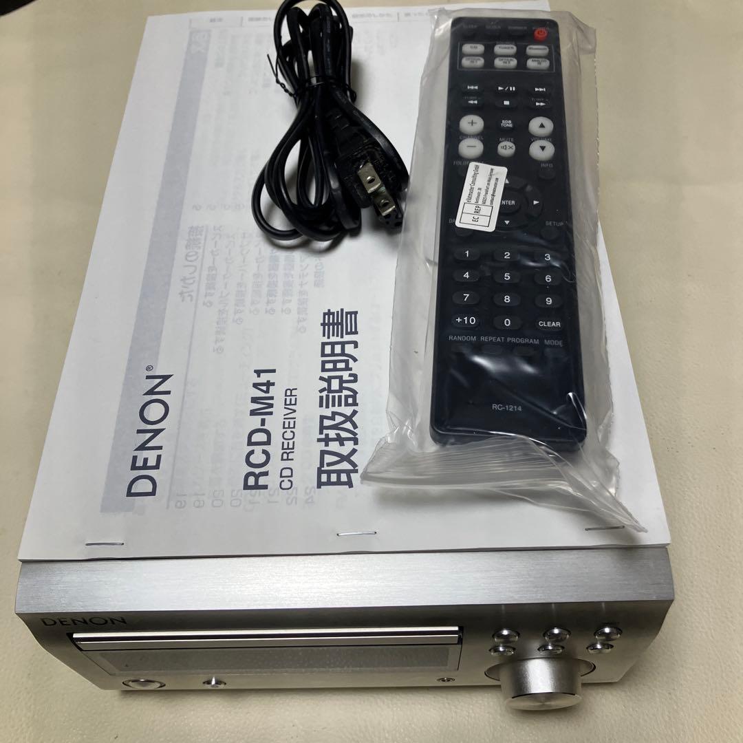 DENON CD-RECEIVER RCD-M41SP 整備動作品 2018年製