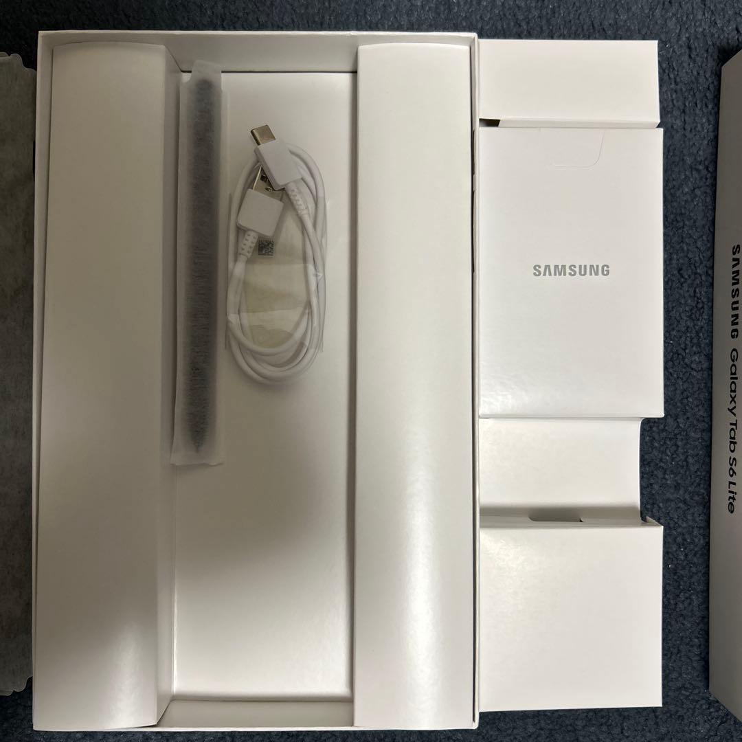 SAMSUNGGalaxyTab　S6 Lite純正カバー付き