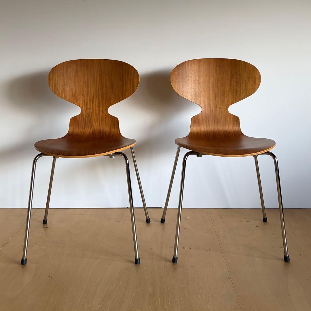 Arne Jacobsen Ant Chair 2脚セット