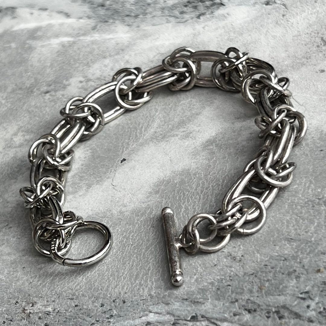 ヴィンテージ ダブルノットチェーン ブレスレット タスコ マンテル ジュエリー