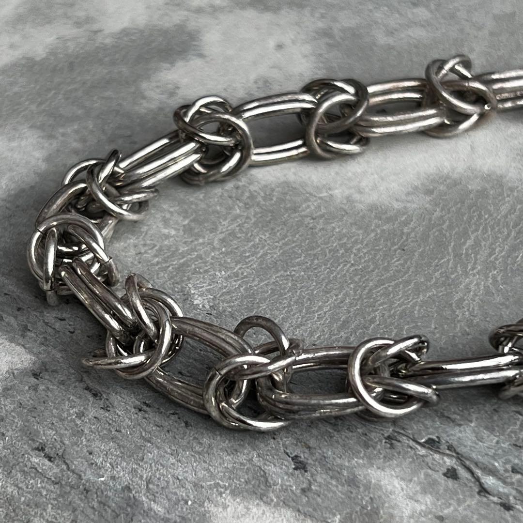 ヴィンテージ ダブルノットチェーン ブレスレット タスコ マンテル ジュエリー