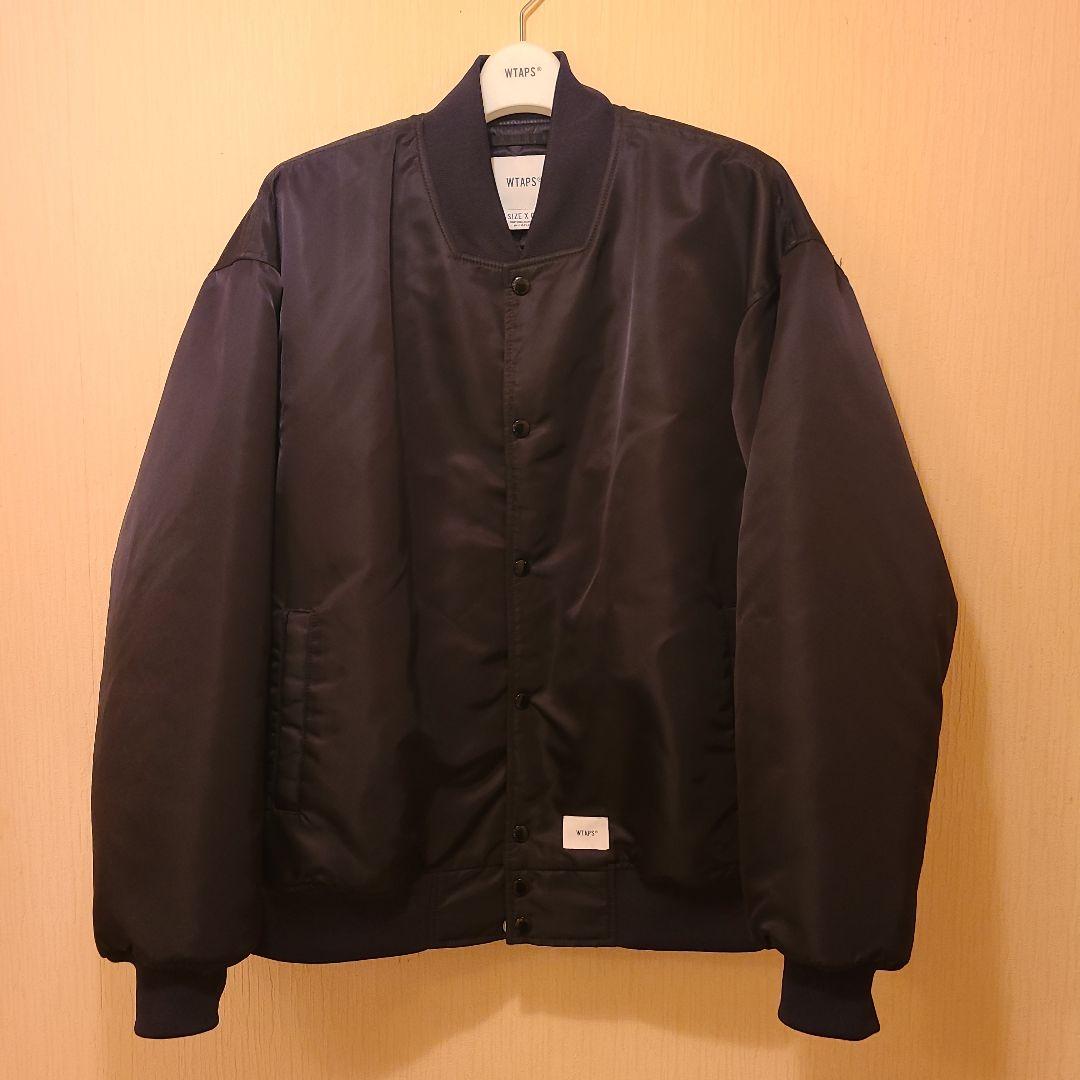 WTAPS TEAM JACKET／BLACK／ 21aw