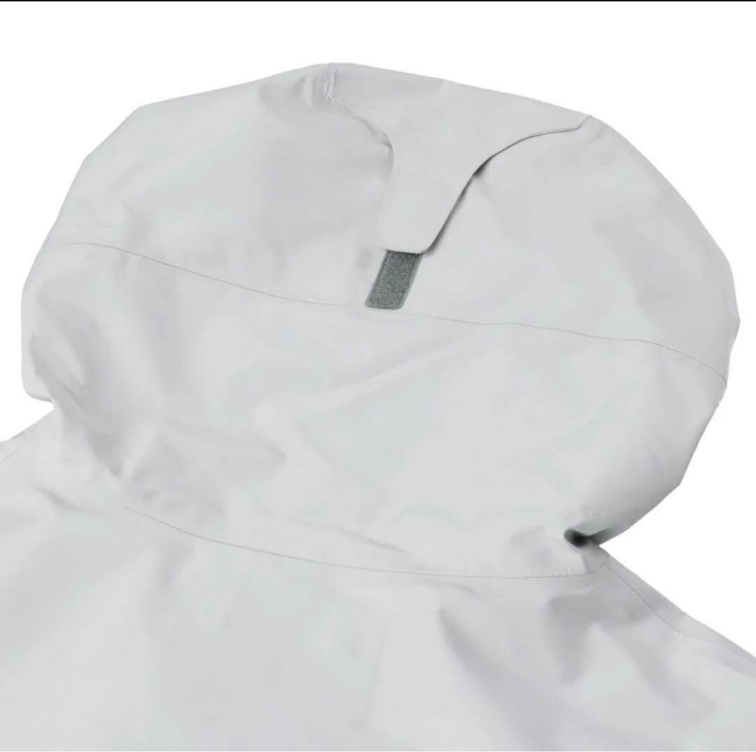 雑誌掲載 Marmot Mジャケット グレー ホワイト サイズM