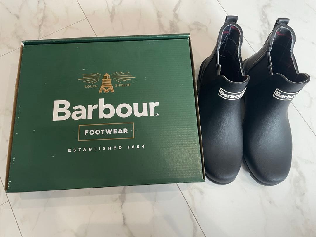Barbour （バブアー）Wilton サイドゴア レインブーツ サイズ5
