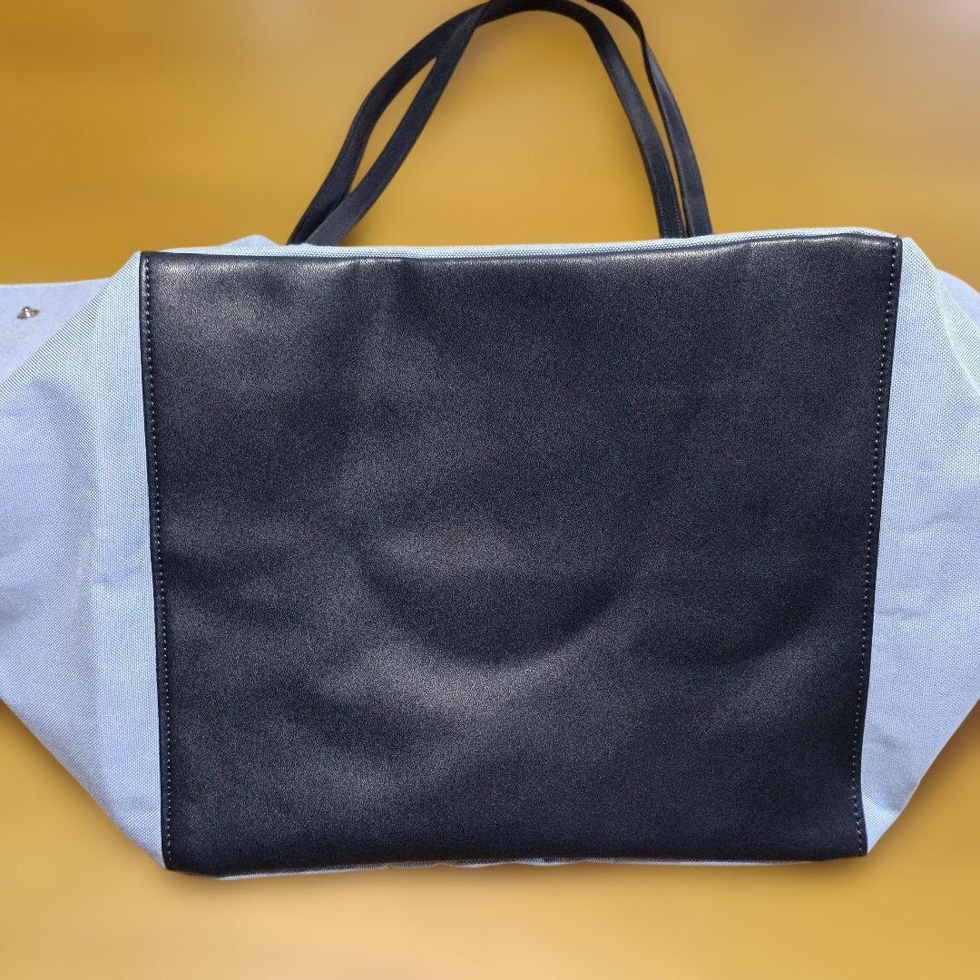 春のファミリアショー２０２３リバティトートバック　水色