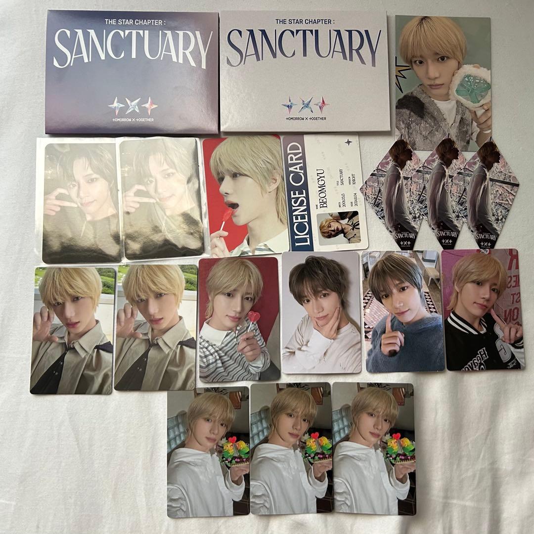 TXT SANCTUARY ボムギュ トレカ ジャケット カセット オリヤン