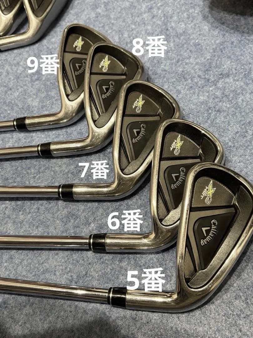 【8本セット】キャロウェイ X2 HOTゴルフクラブアイアン Callaway