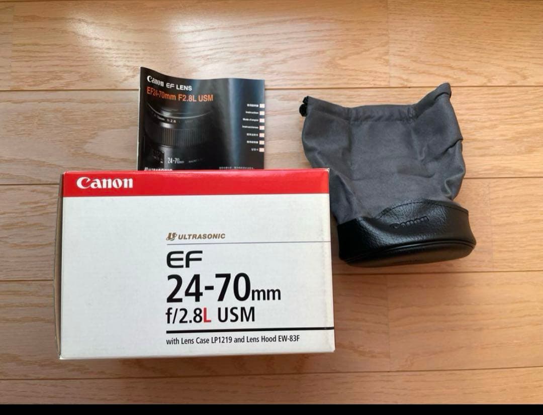 Canon EF 24-70mm f/2.8 L ズームレンズ
