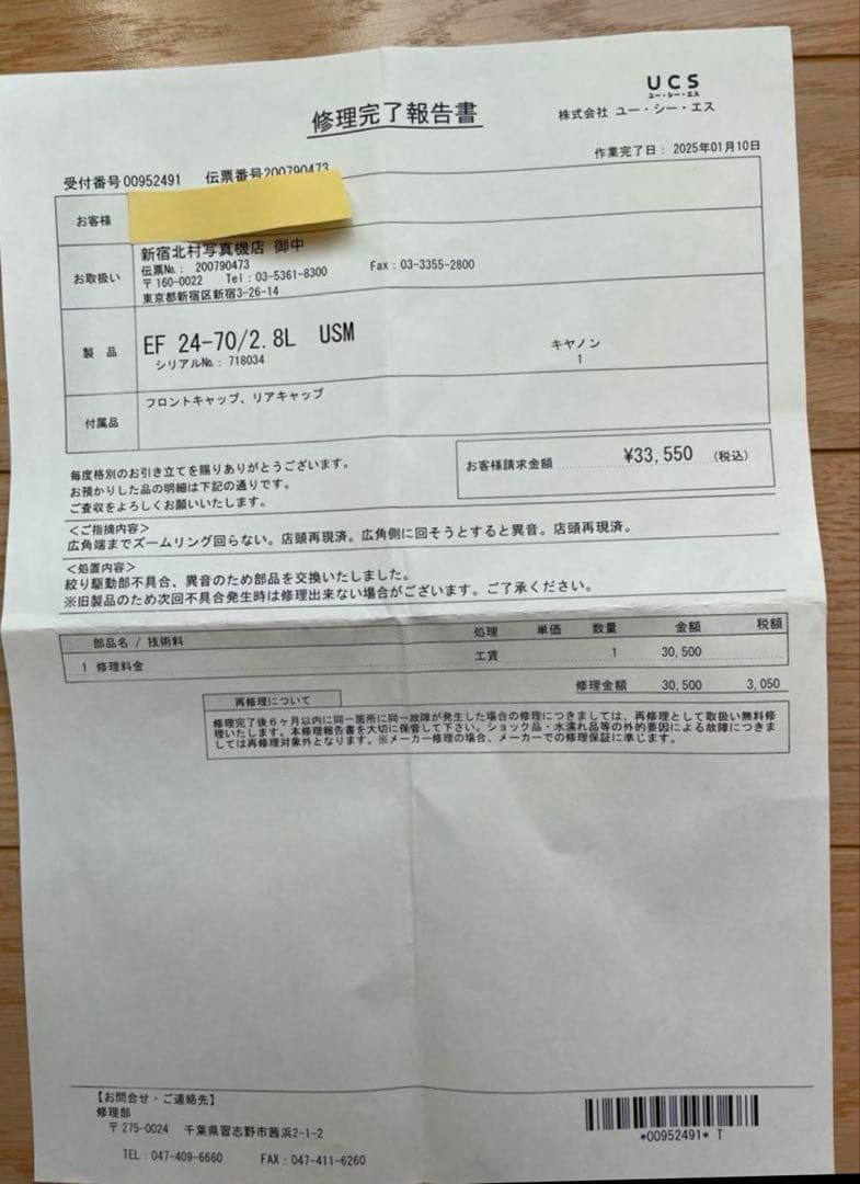 Canon EF 24-70mm f/2.8 L ズームレンズ