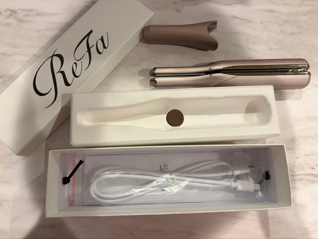 【美品✨】ReFa リファ フィンガーアイロン　ピンク