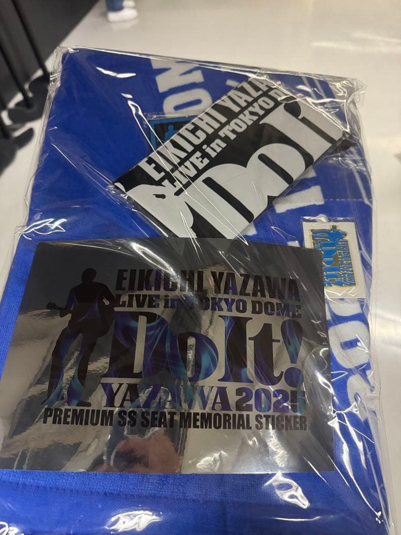 PSS席特典セット、限定タオル、ピンバッチ、トートバッグ