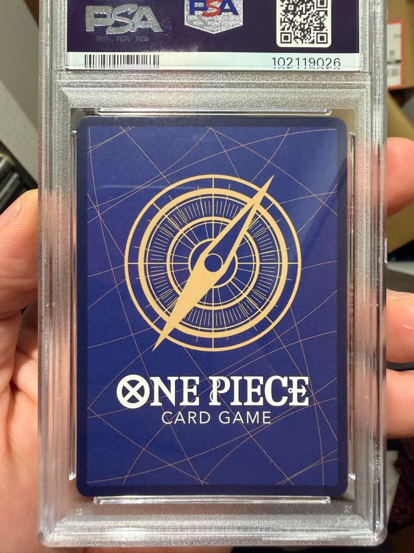 PRB版　ワンピースカード チョッパー　コミパラ　PSA10 ゴッドパック