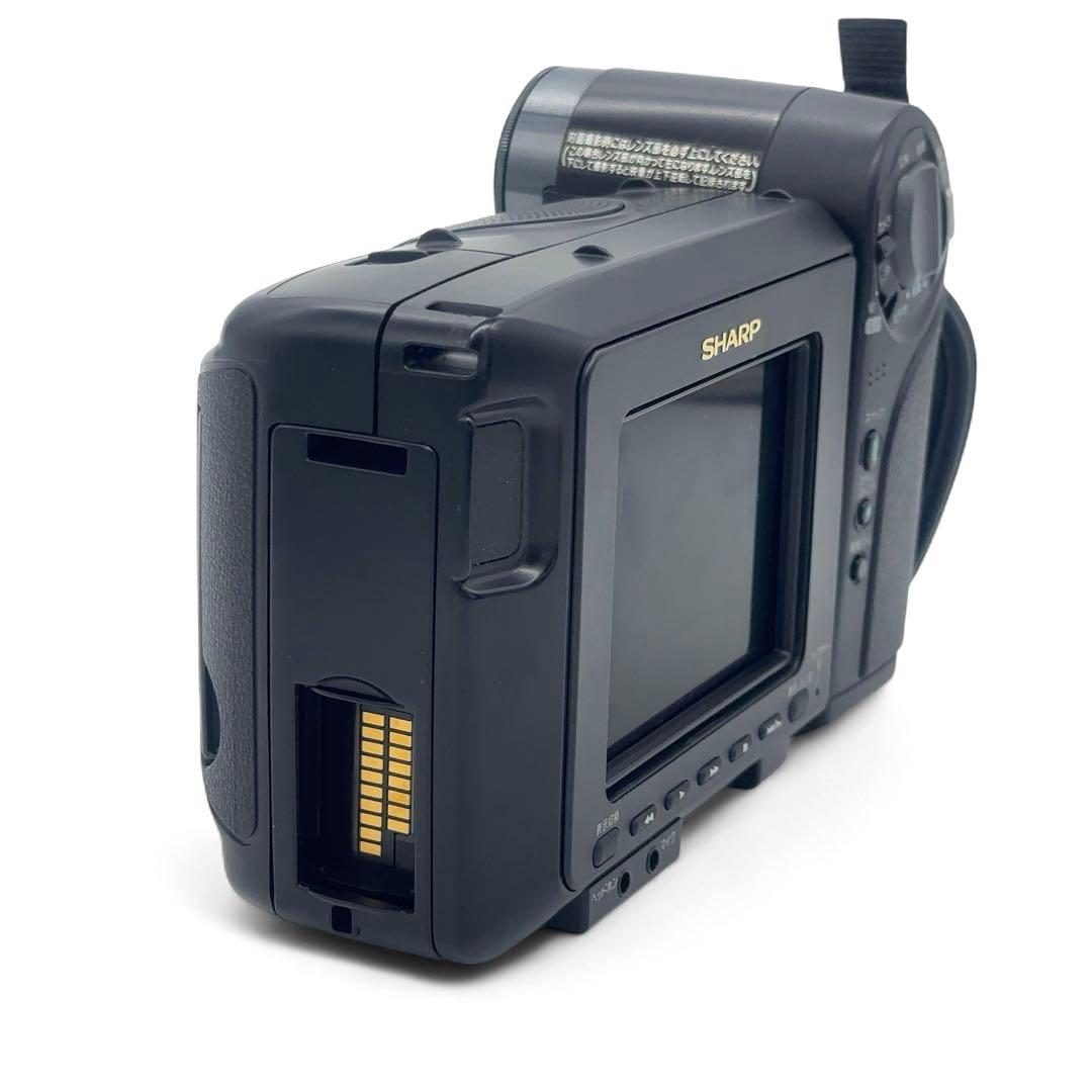 【外観超美品+再生OK】 SHARP VL-HL15 Hi8 ビデオカメラ