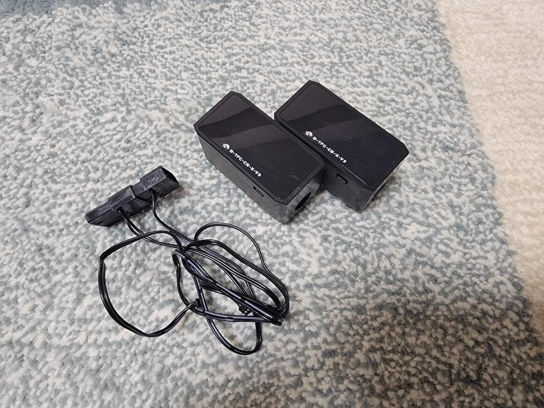 B-TFC-CS-X-V3 自作水冷用 温度フローセンサー2個セット ワケアリ