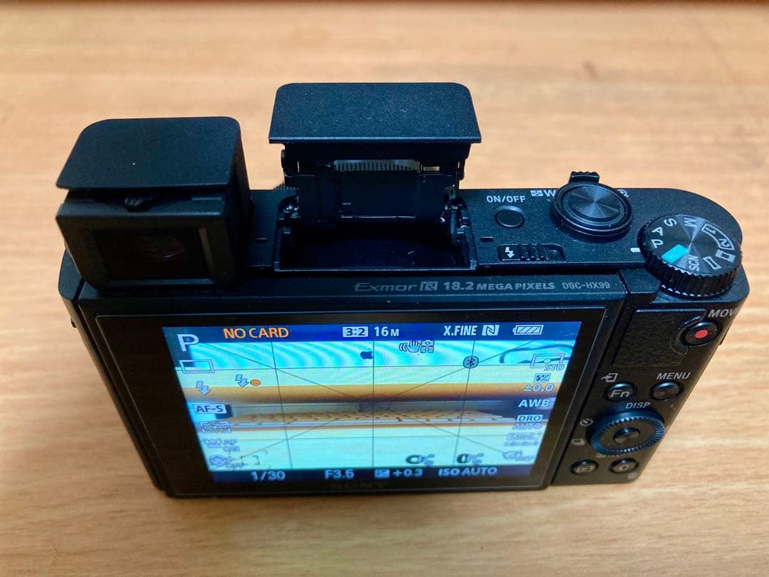 SONY Cyber-shot DSC-HX99【予備電池、SD付】