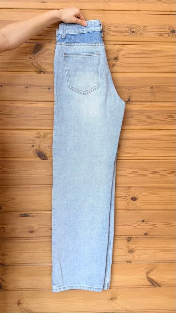 CHANEL ヴィンテージ デニム CCロゴ刺繍 Y2K イタリア製 サイズ34