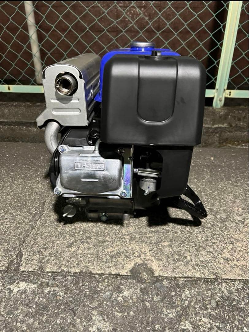 Yamaha MX400 エンジン 青