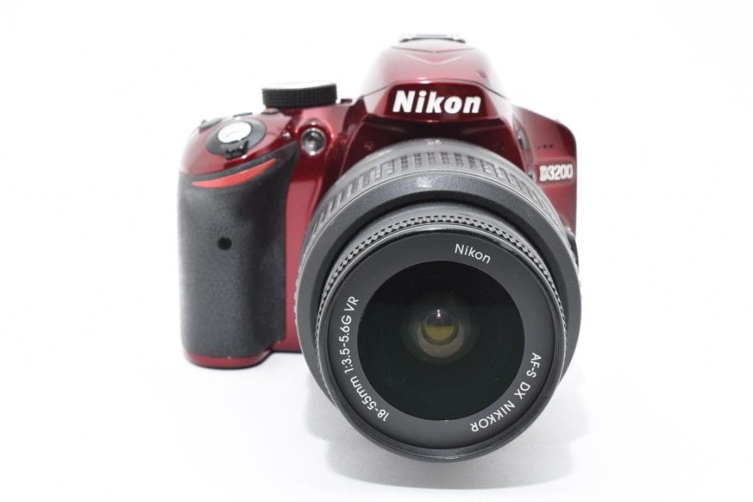 Nikon ニコン D3200 レンズキット デジタル一眼カメラ レッド