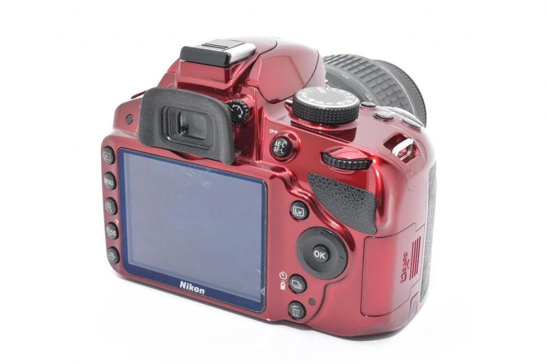 Nikon ニコン D3200 レンズキット デジタル一眼カメラ レッド