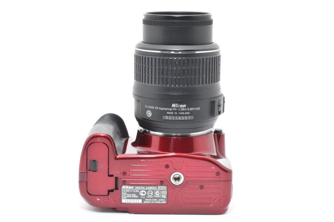 Nikon ニコン D3200 レンズキット デジタル一眼カメラ レッド