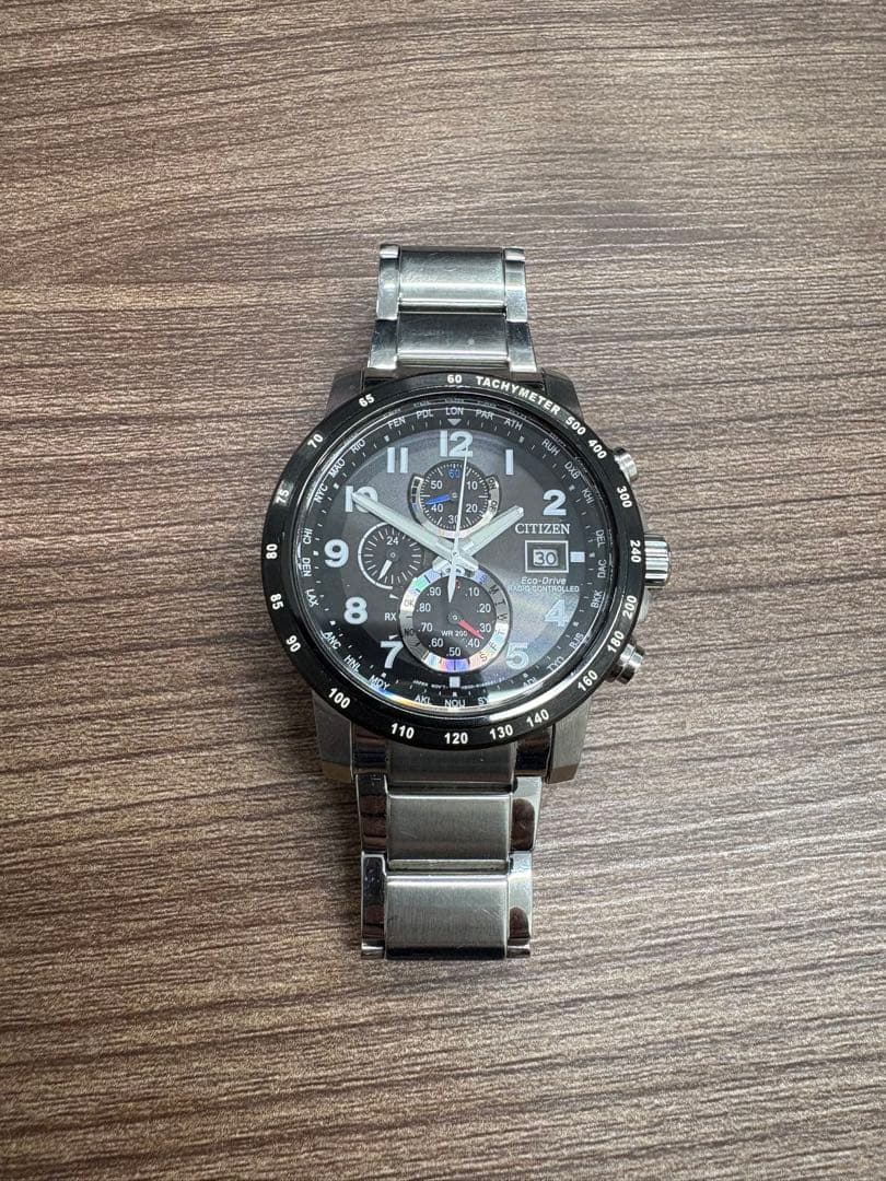 シチズン CITIZEN エコドライブ ソーラー 電波腕時計AT8124-83E