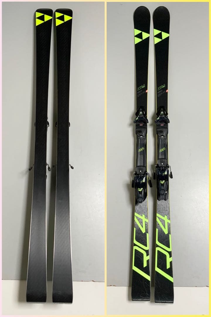 FISCHER RC4 WORLD CUP 180cm 板+ビンディング