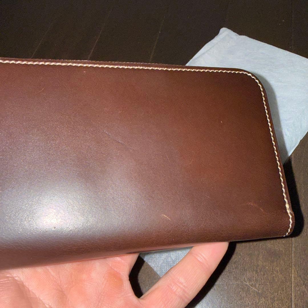 万双　ブライドル　ラウンド長財布