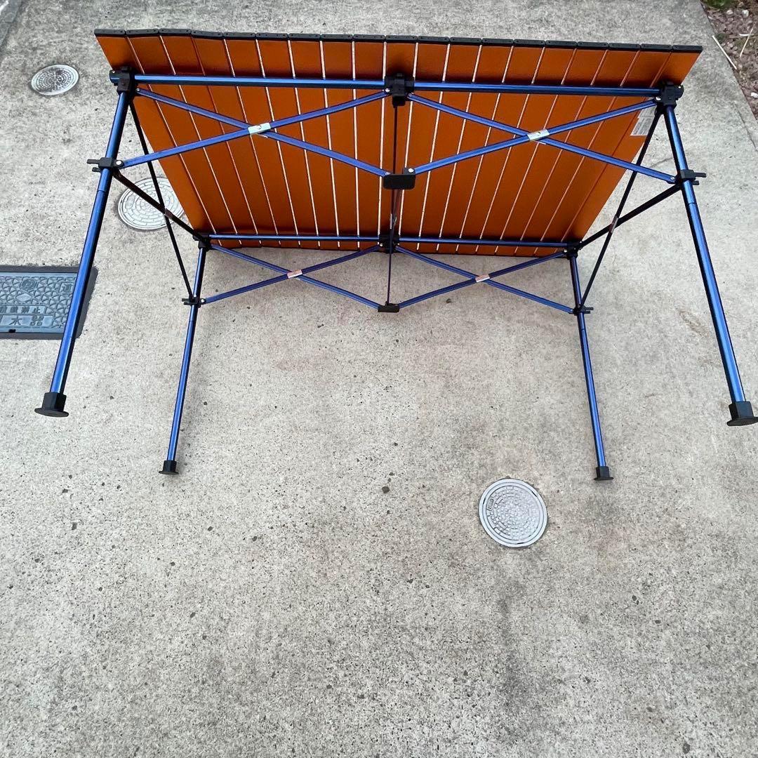 コールマン ×ビームス　2015コラボ　アルミロールテーブル