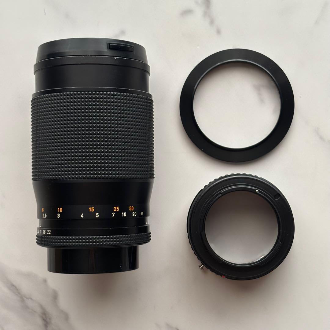 CONTAX Sonnar T* 135mm F2.8 Eマウントアダプター
