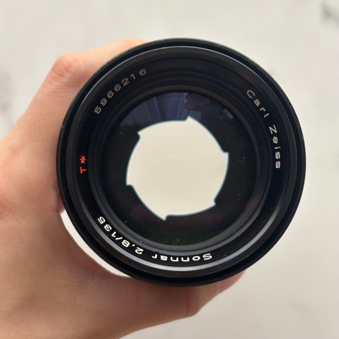 CONTAX Sonnar T* 135mm F2.8 Eマウントアダプター