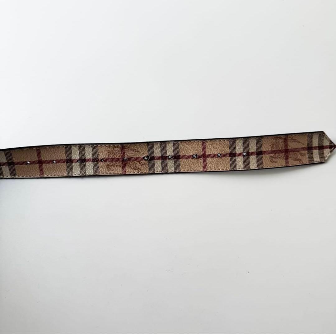 BURBERRY　ベルト　ノバチェック　シャドーホース レザー archive