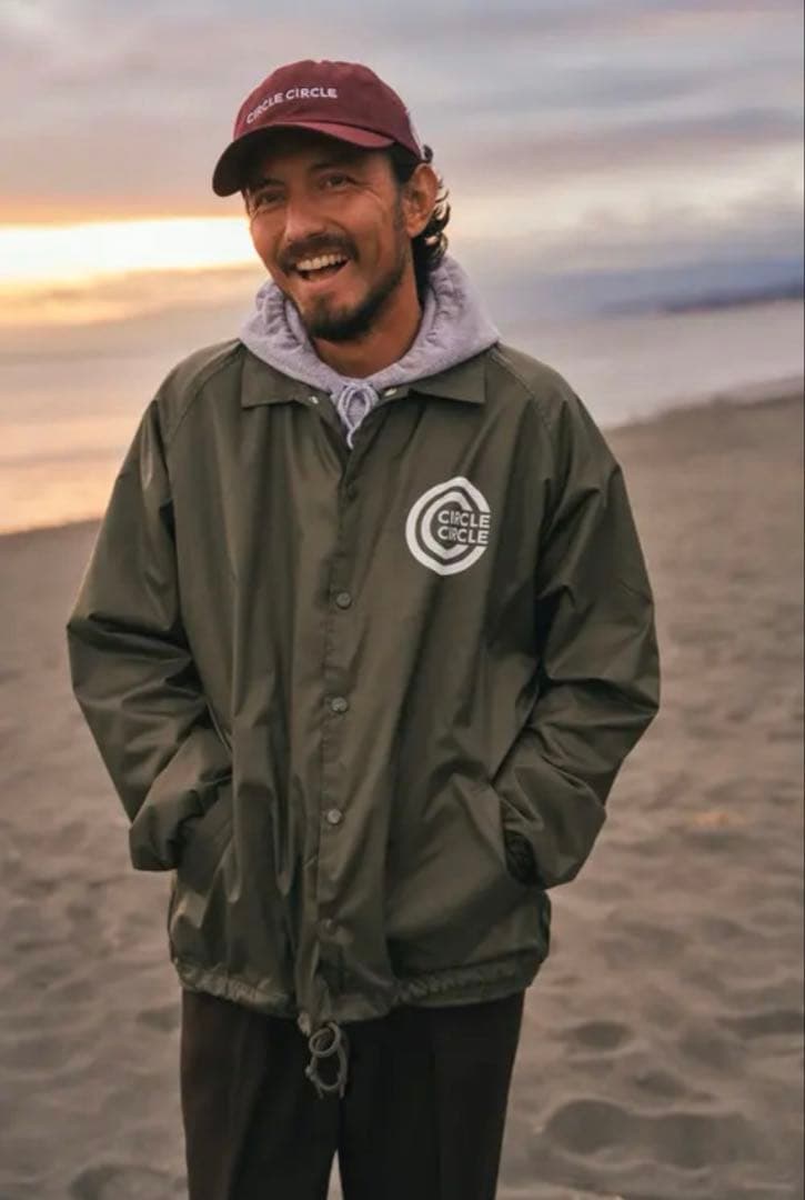 CIRCLE CIRCLE CC LOGOCOACH JACKET Mサイズ