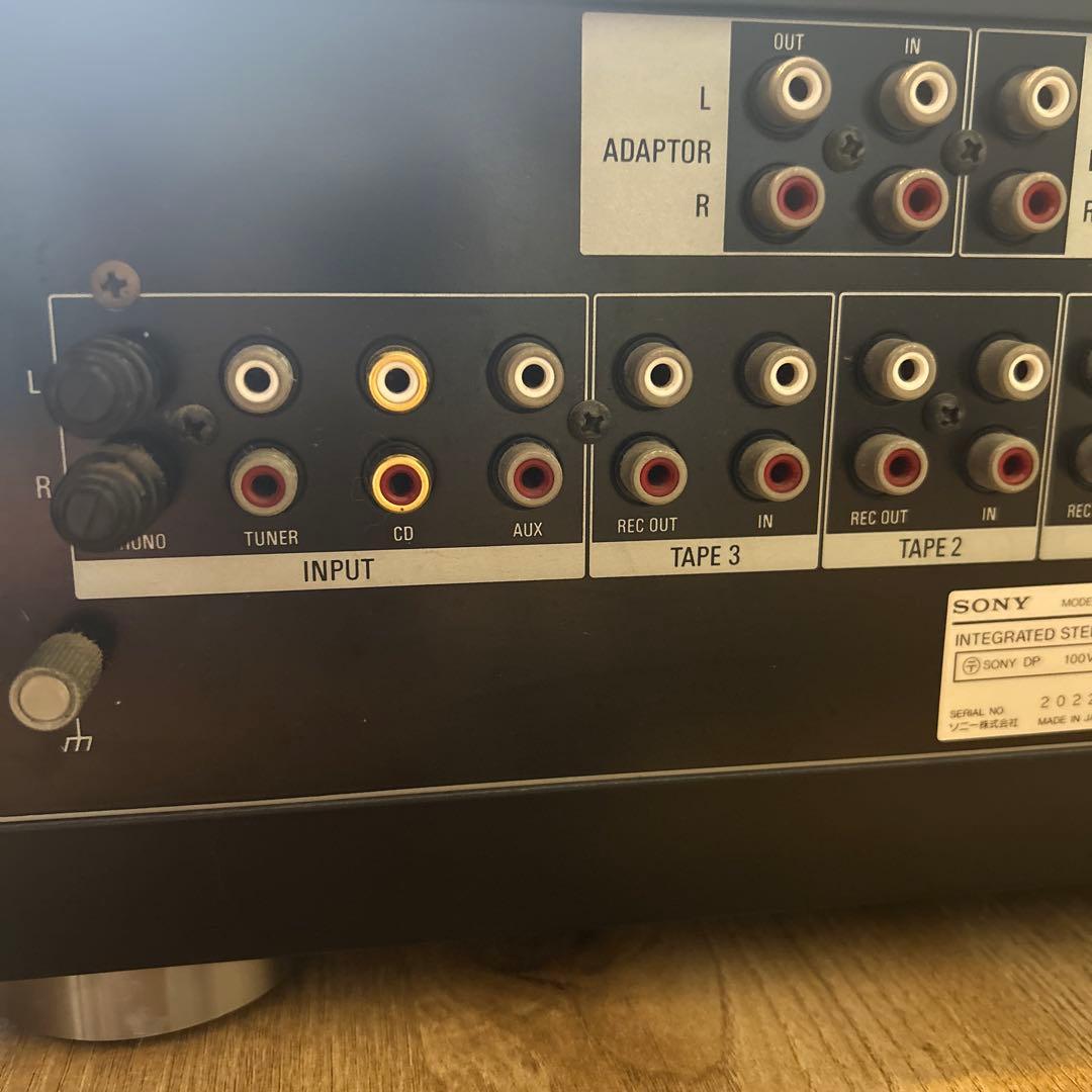 SONYプリメインアンプ　ta-f333esj