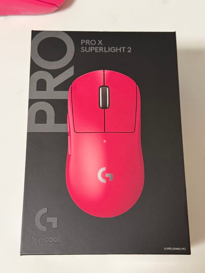 Logicool G Pro X Superlight2 マゼンタ