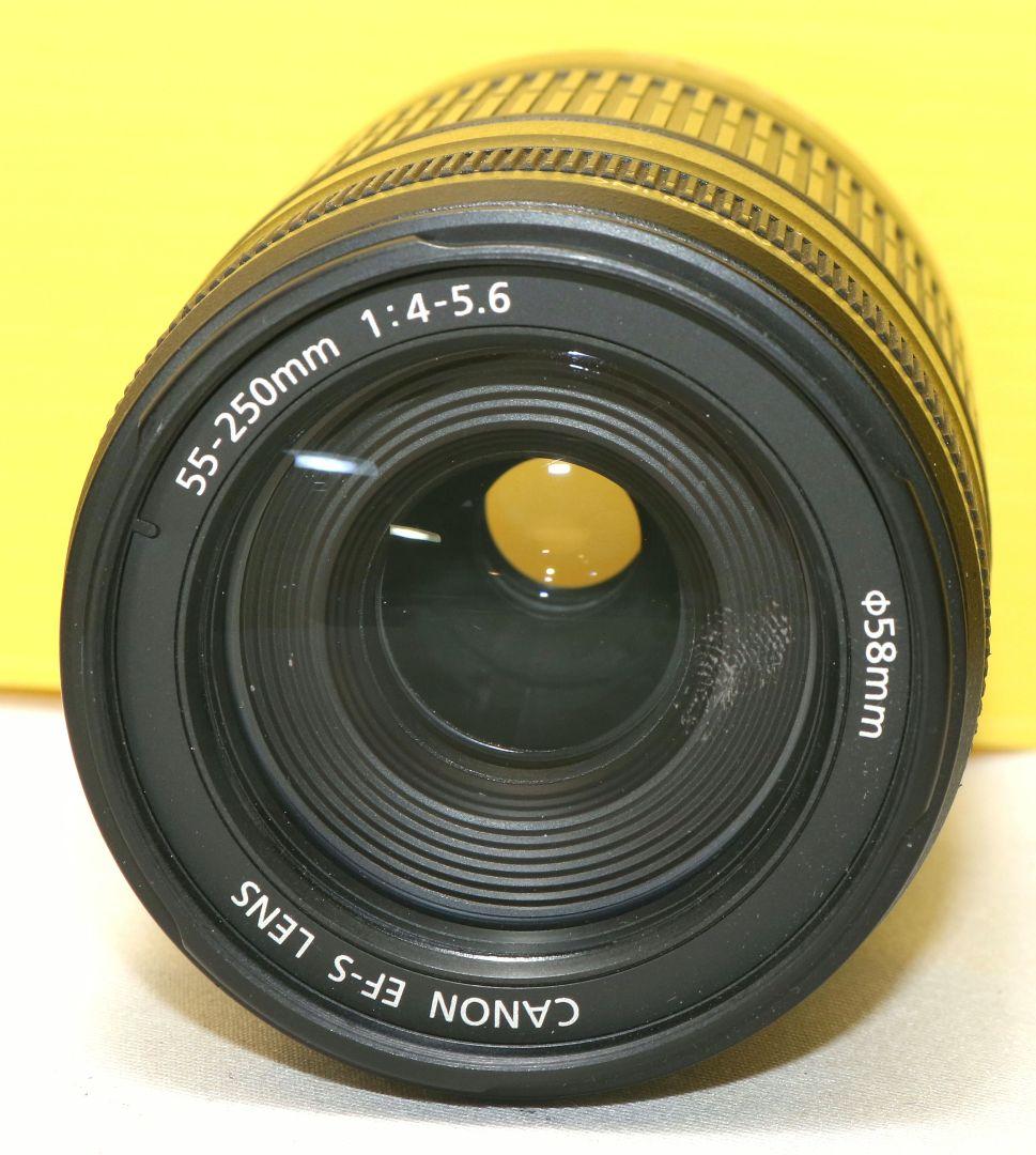 ⭐CANON 55 250 is 望遠レンズ⭐キヤノン 送料無料❤️