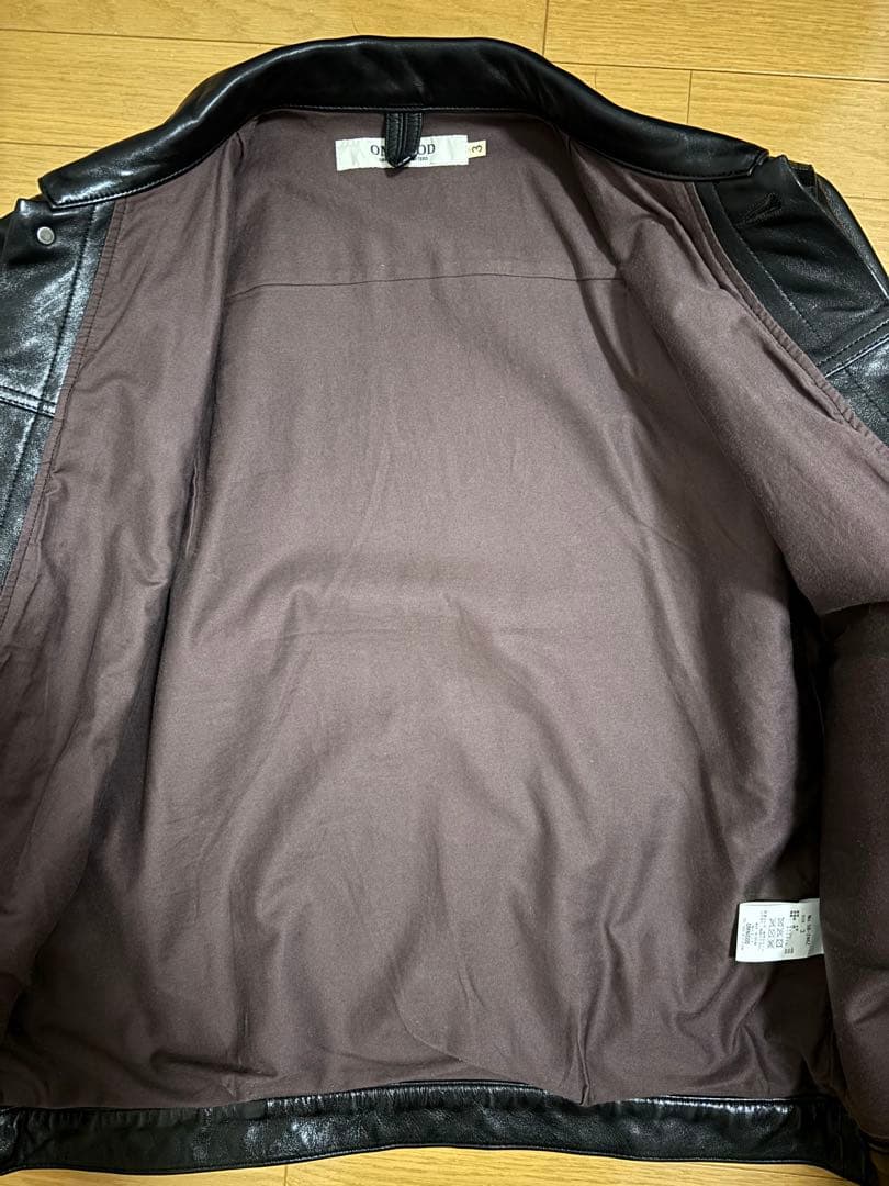 【美品】OMNIGOD 1stタイプ ラムレザージャケット