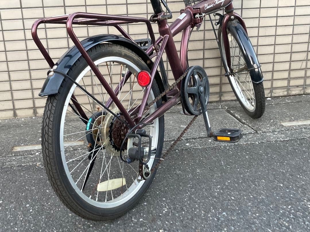 折りたたみ自転車 クラシック ミムゴ Classic Mimugo 外装6段変速