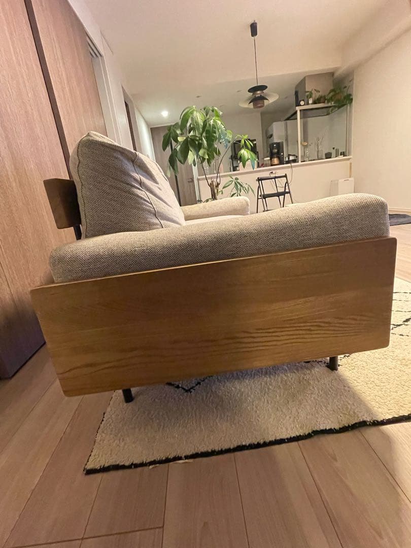 unico、TREL(トレル)、カバーリングソファ、2.5シーター