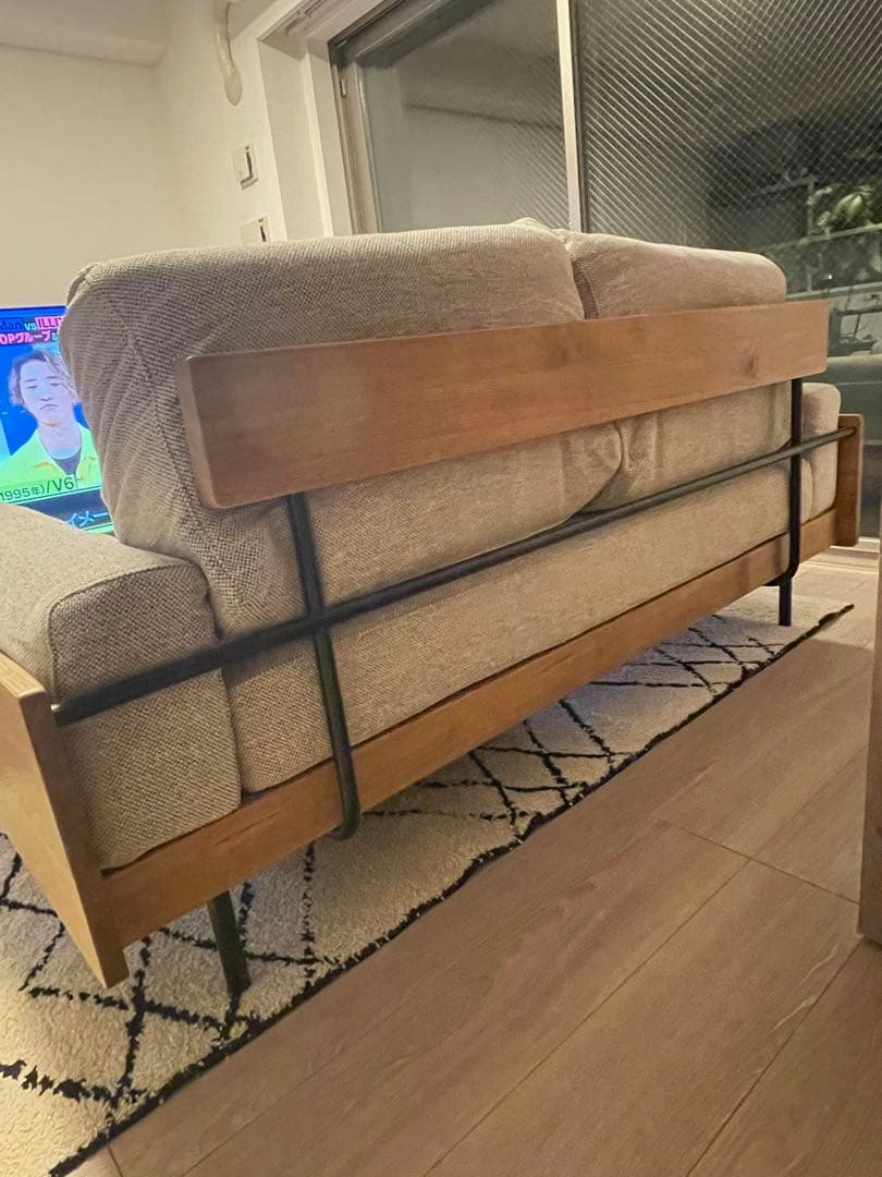 unico、TREL(トレル)、カバーリングソファ、2.5シーター