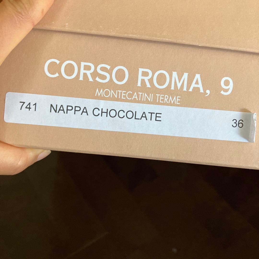 最終値下げ‼️ CORSO ROMA, 9 ダークブラウンロングブーツ