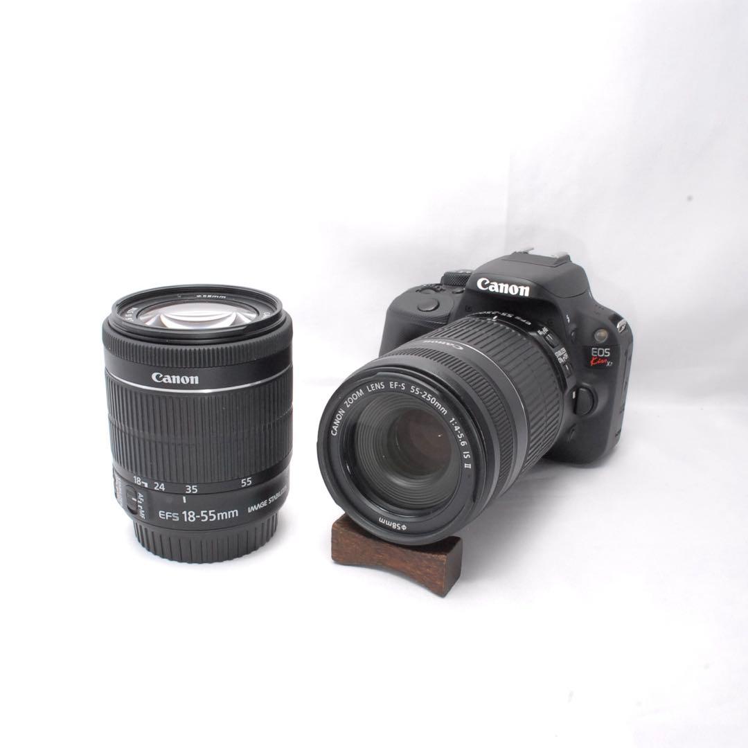 Canon EOS Kiss X7 ダブルレンズ 手ぶれ補正 おまけ付