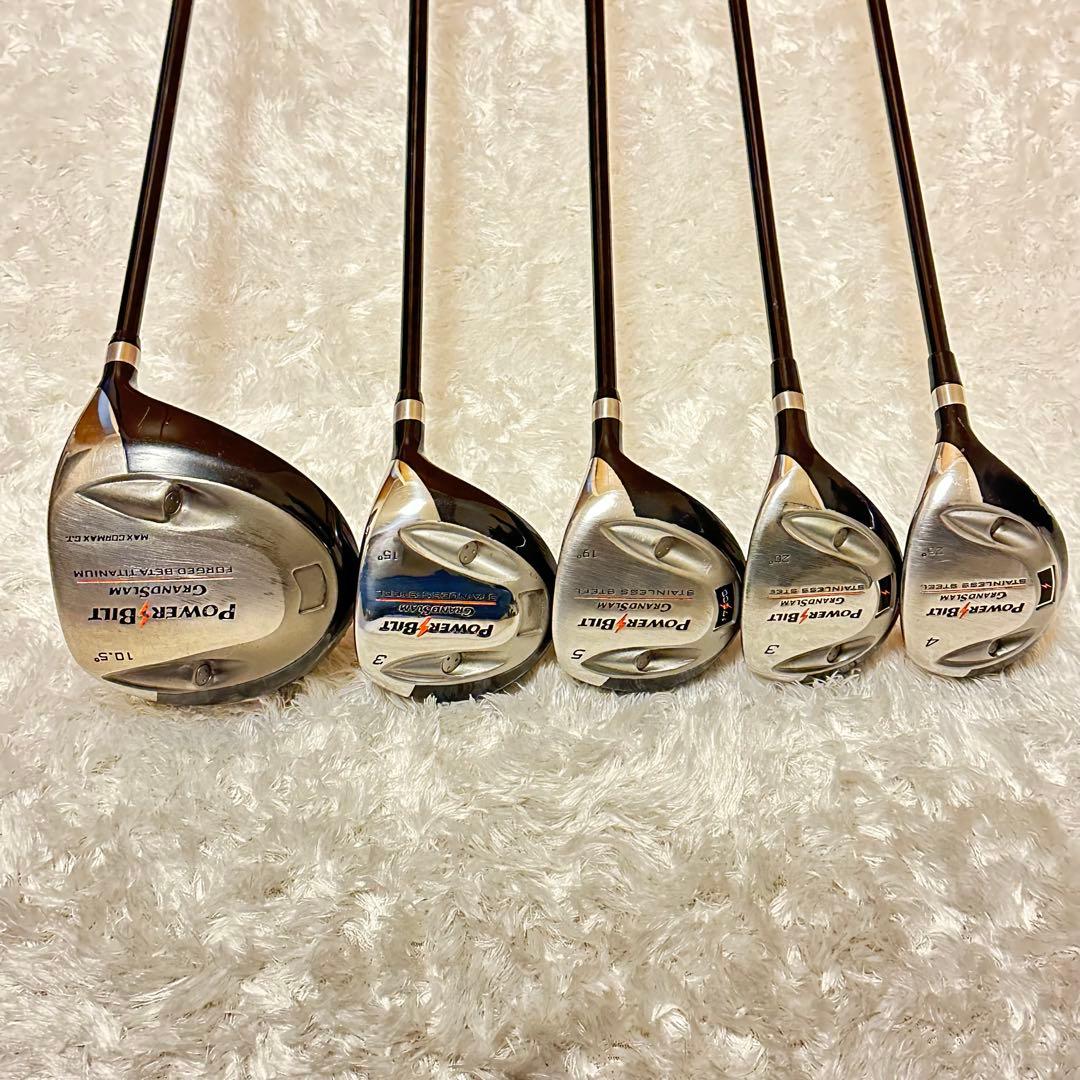 PowerBilt✨ゴルフクラブフルセット✨14本✨初心者✨100切✨打ちやすい