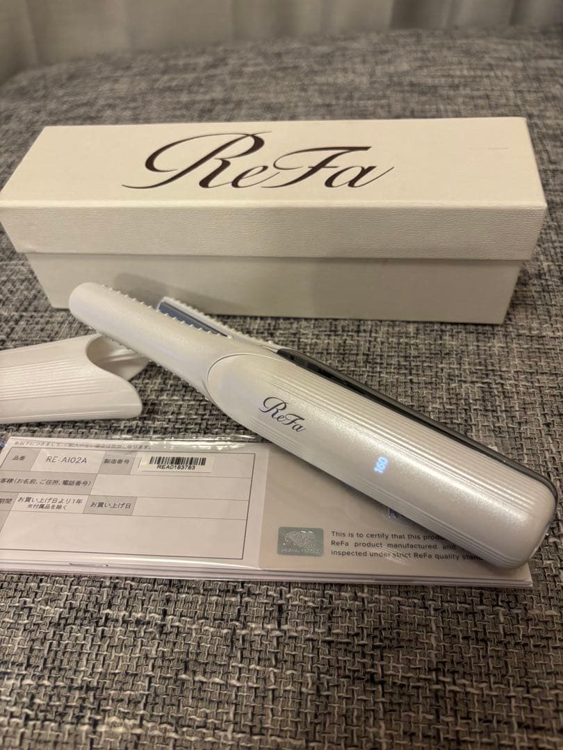 ReFa AC-A002A ストレートヘアアイロン ホワイト