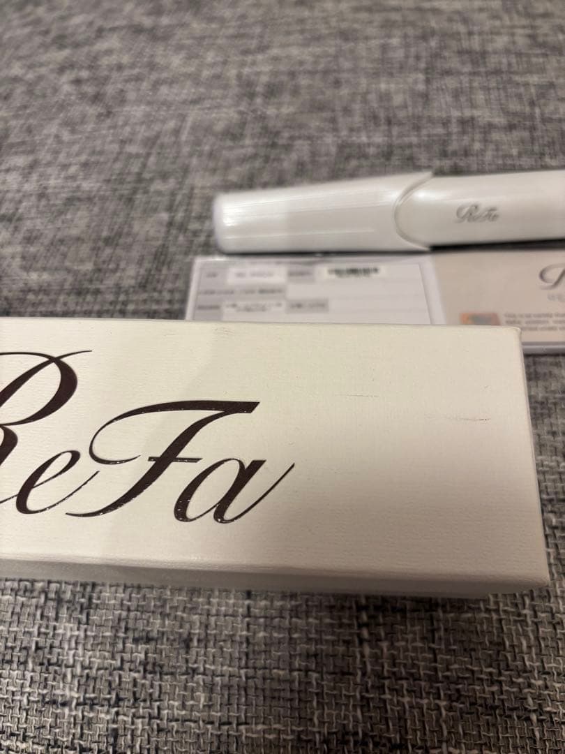 ReFa AC-A002A ストレートヘアアイロン ホワイト