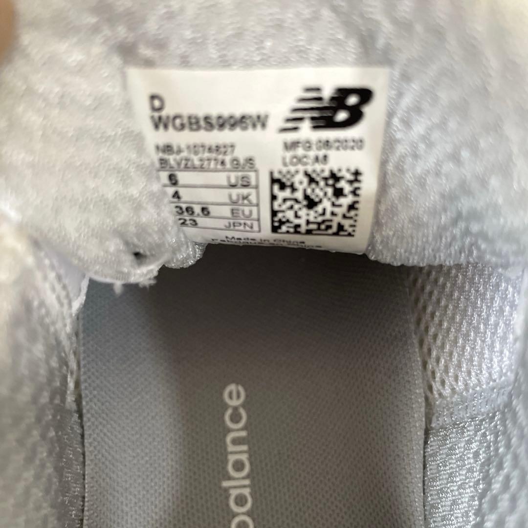 【新品】ニューバランス　ゴルフシューズ 23 ㎝　WGBS996