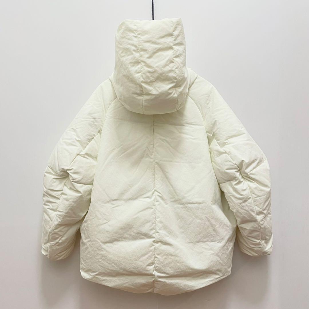 ブラックバイマウジー ショートダウンコート ダウンジャケット ホワイト S 冬