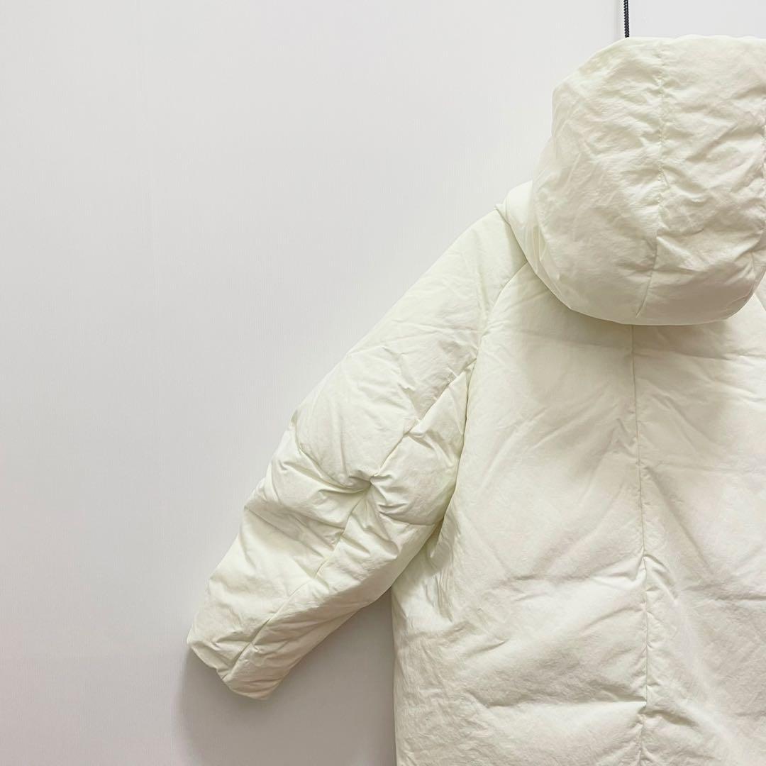 ブラックバイマウジー ショートダウンコート ダウンジャケット ホワイト S 冬